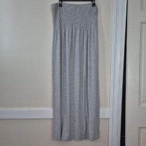 Elegant Gray Women's Maxi Dress